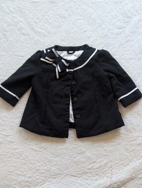 Janie and Jack Bow-Accent Jacket 6-12 Mos NWOT